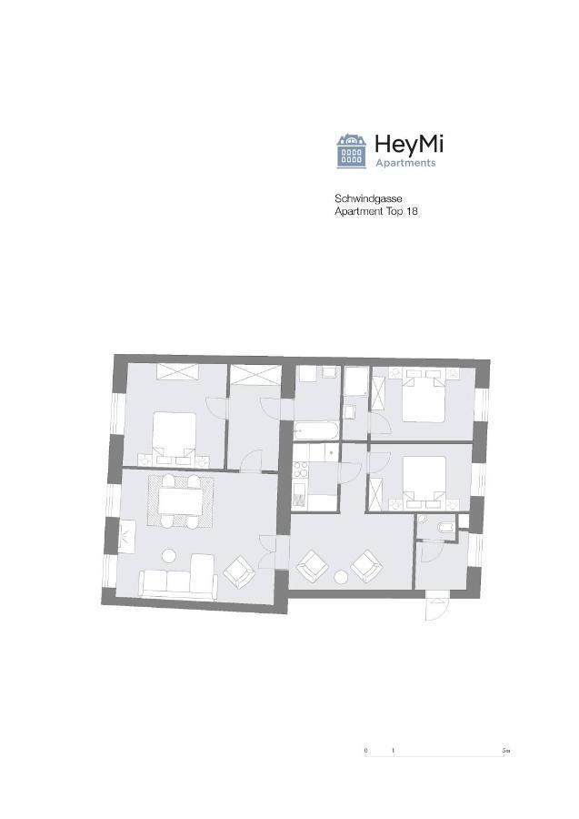 Heymi Apartments Karlsplatz Wina Bagian luar foto